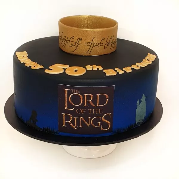 Lord Of The Rings Decorated Cake