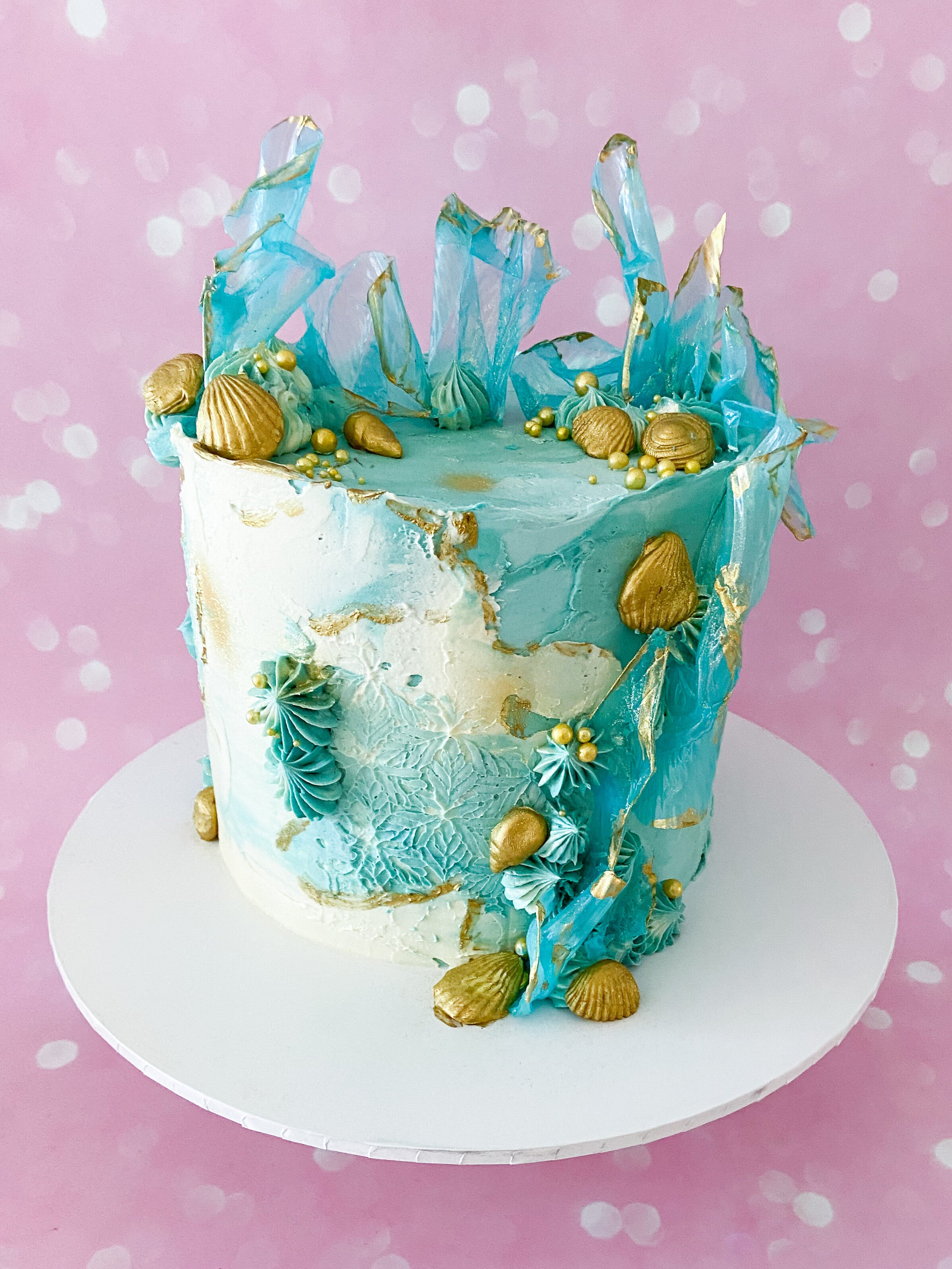 Ocean Decorated Cake