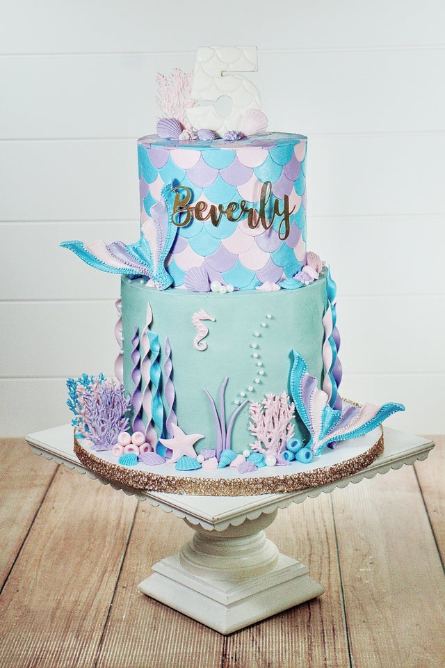 Mermaid Decorated Cake