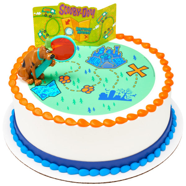 Decorated Scooby Doo Cake