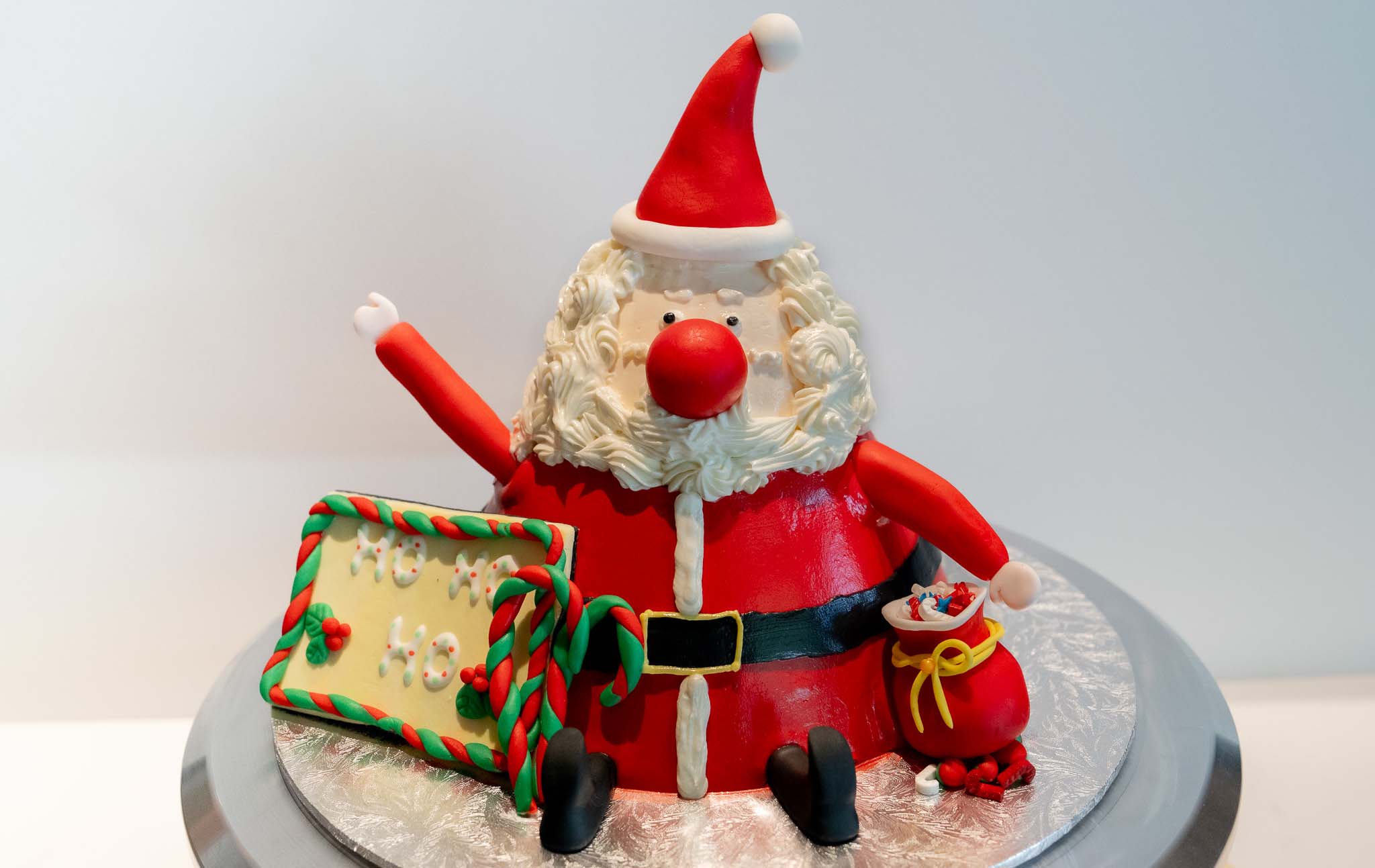 Santa Claus Decorated Cake