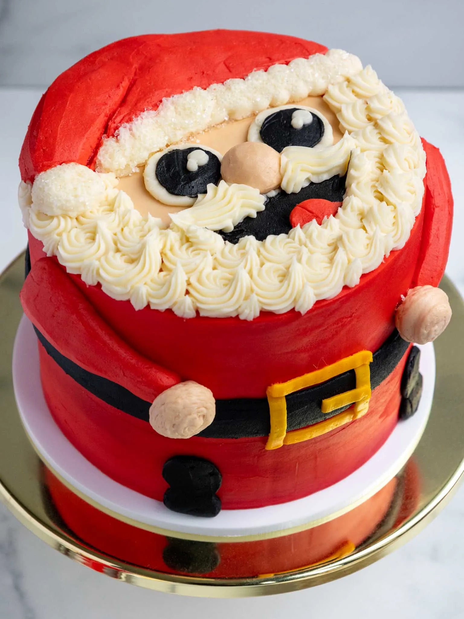 Santa Claus Decorated Cake