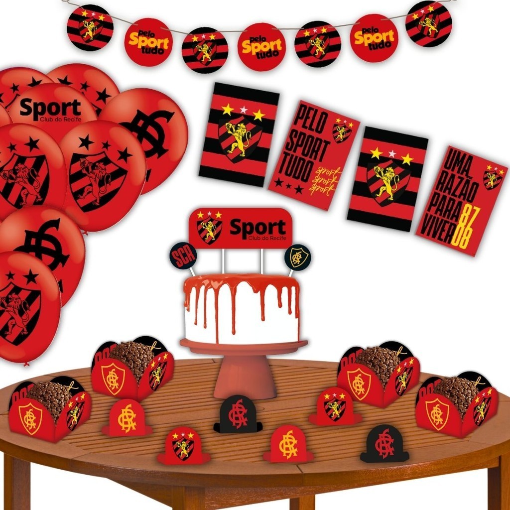 Bolo Decorado Sport Club Recife