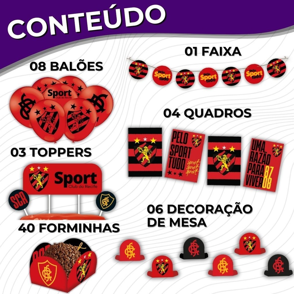 Bolo Decorado Sport Club Recife