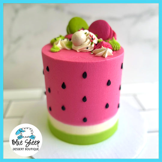 Watermelon Decorated Cake