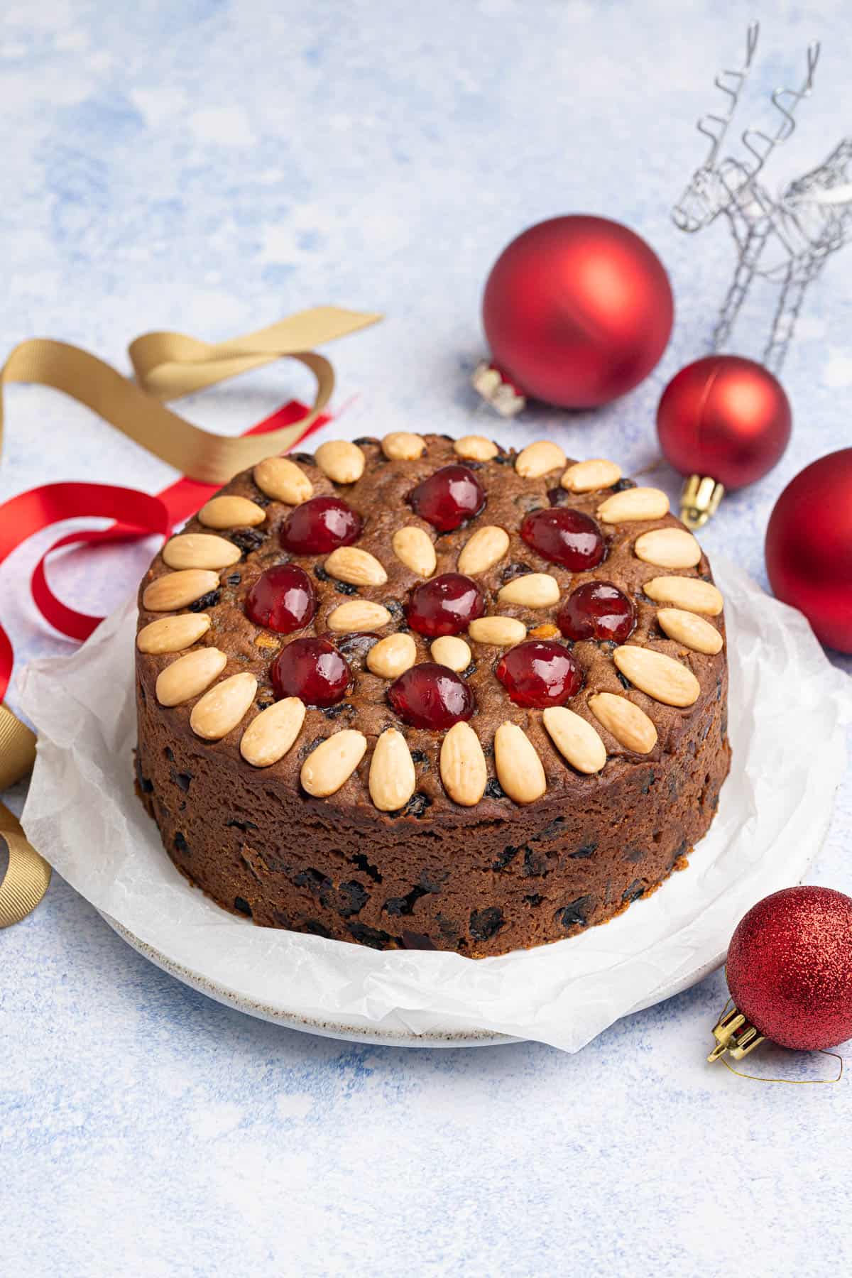 Decorated Christmas Cake