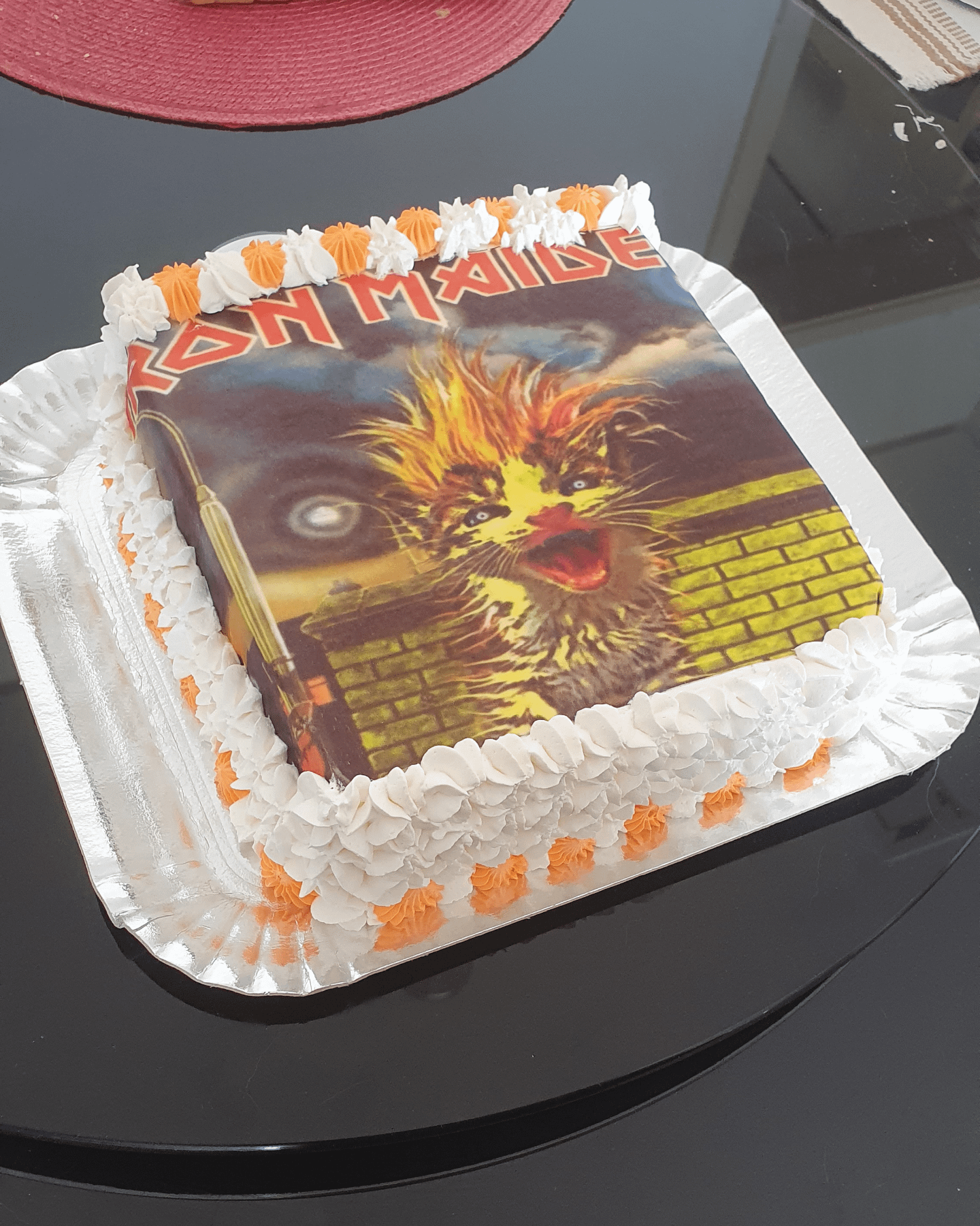 Iron Maiden Decorated Cake