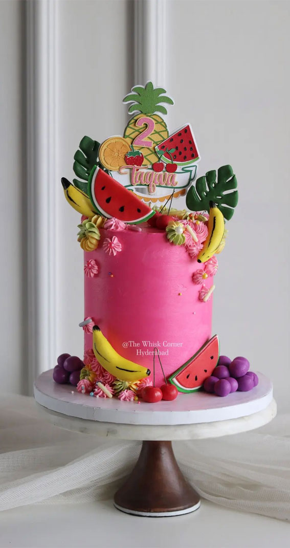 Summer Decorated Cake