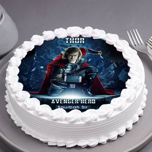 Thor Decorated Cake