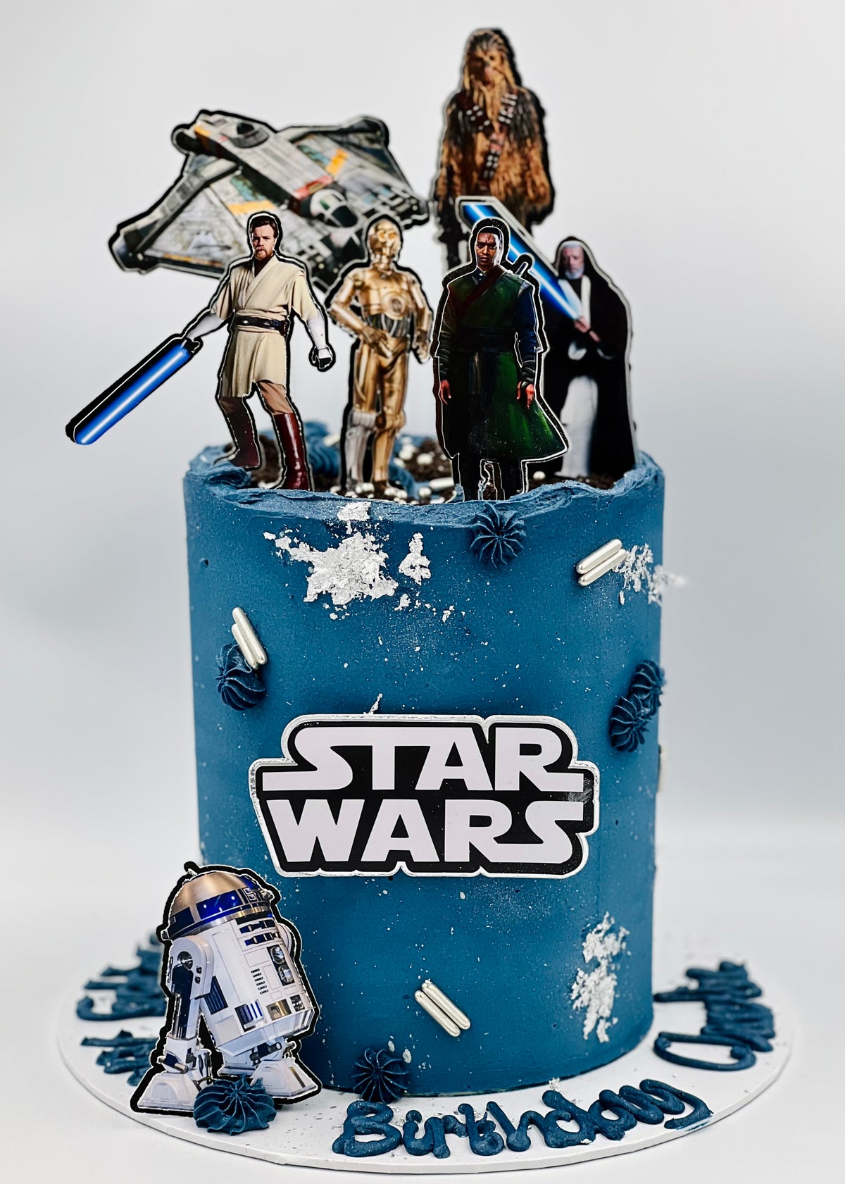 Star Wars Decorated Cake