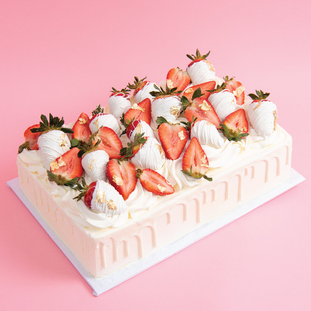 Strawberry Shortcake Decorated Cake