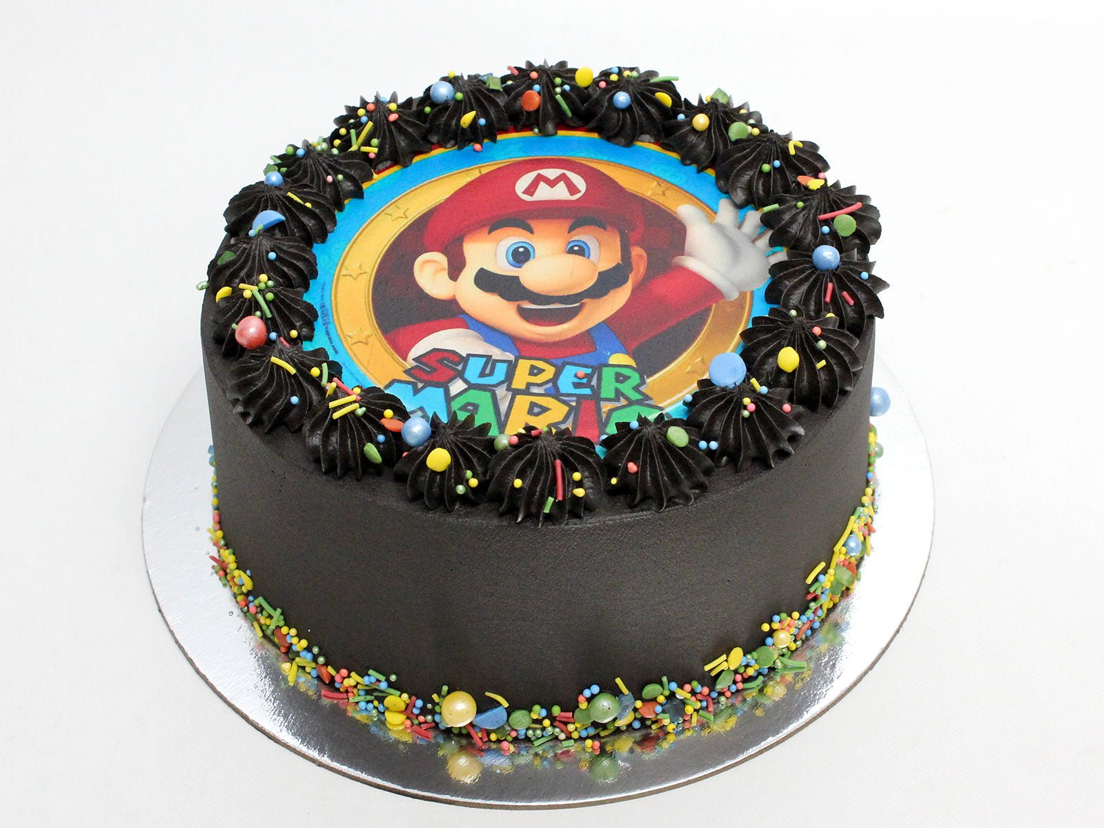 Super Mario Decorated Cake