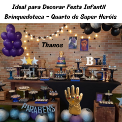 Bolo Decorado Thanos