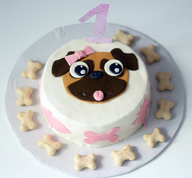 Pug Decorated Cake