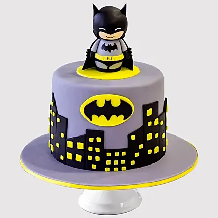 Batman decorated cake