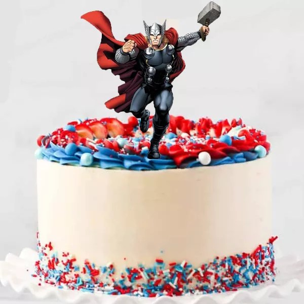 Thor Decorated Cake