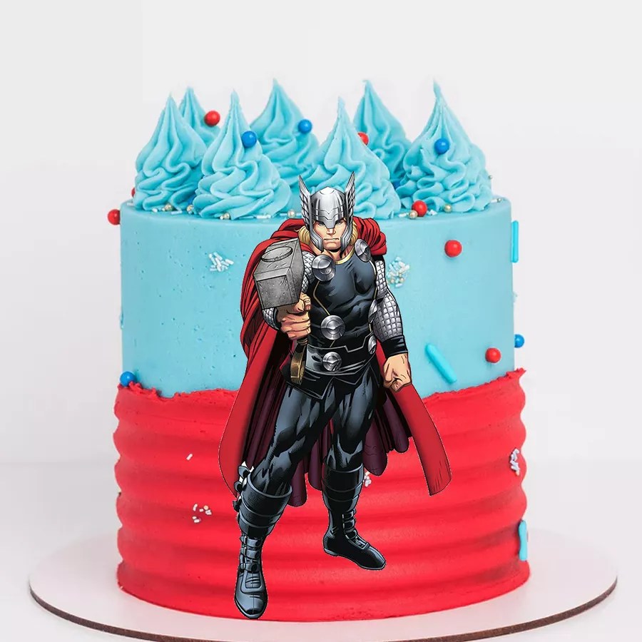 Thor Decorated Cake