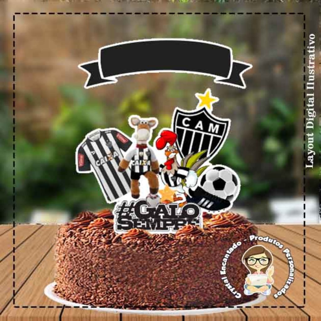 Atletico Mineiro Decorated Cake