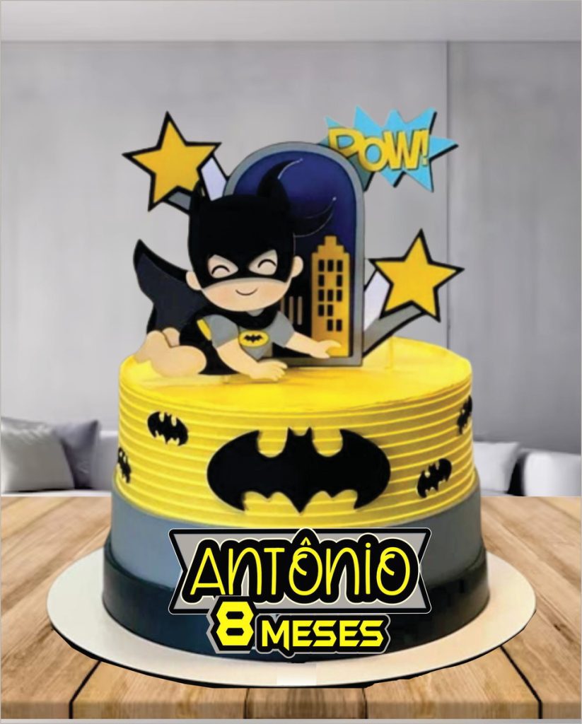 Bolo Decorado Batman