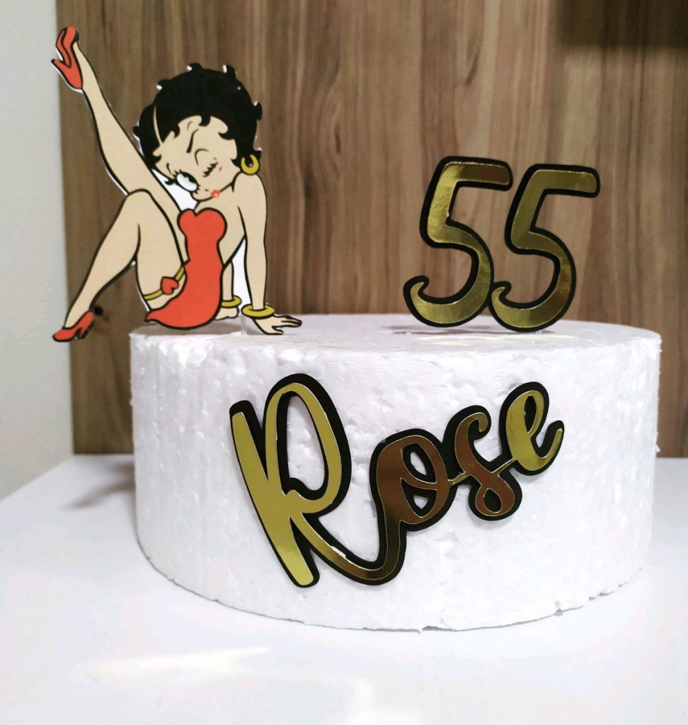 Bolo Decorado Betty Boop