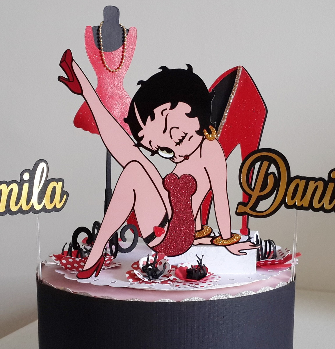 Bolo Decorado Betty Boop