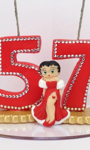 Bolo Decorado Betty Boop