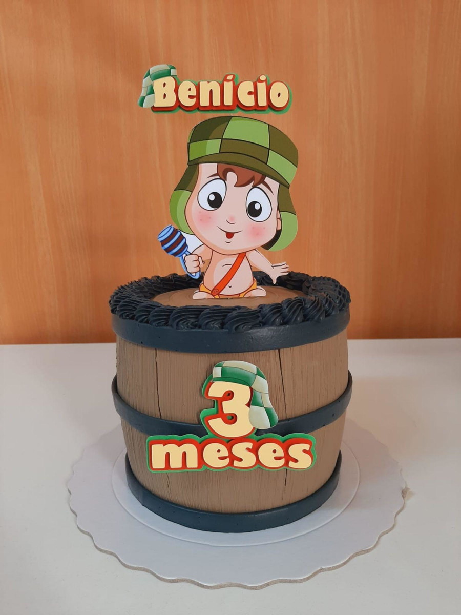 Bolo Decorado Chaves