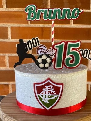 Bolo Decorado Fluminense