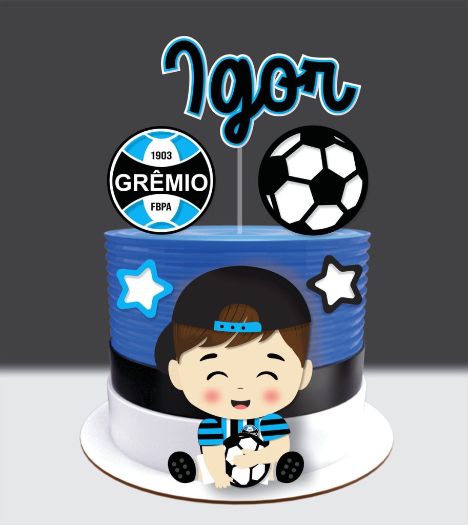 Bolo Decorado Gremio