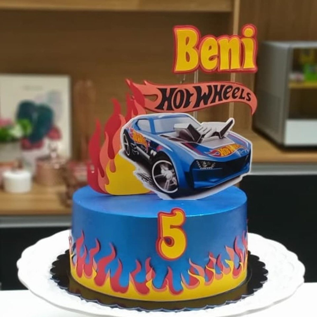 Bolo Decorado Hot Wheels