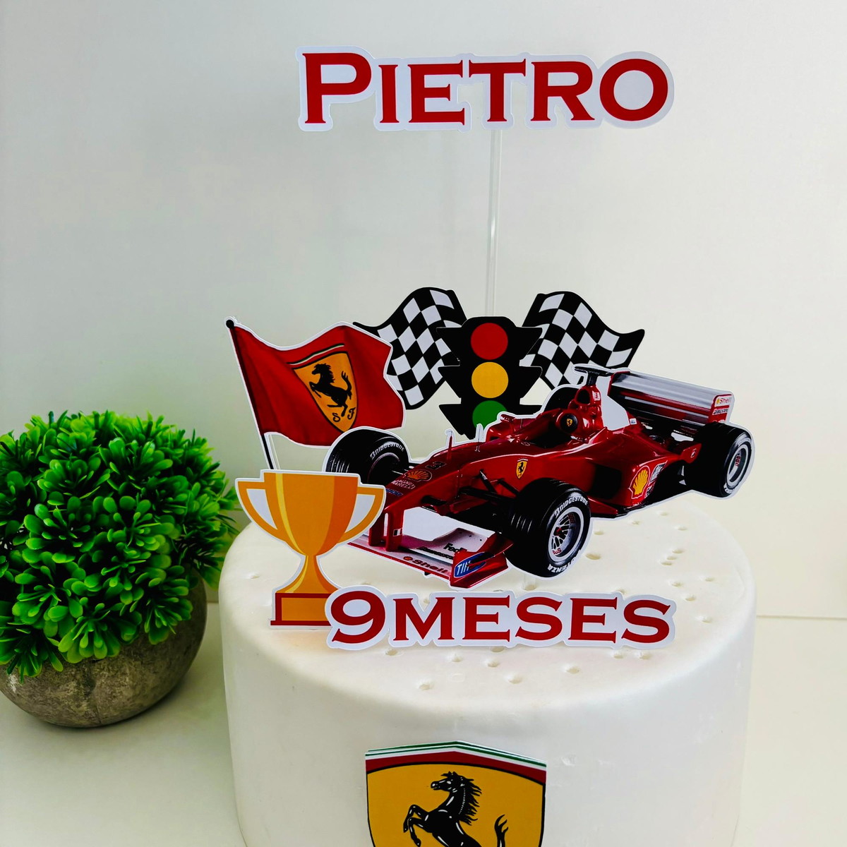 Bolo Decorado Formula 1