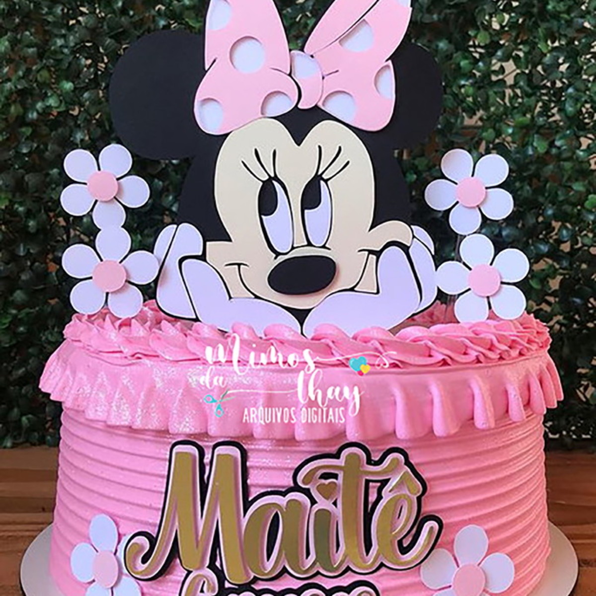 Bolo Decorado Minnie