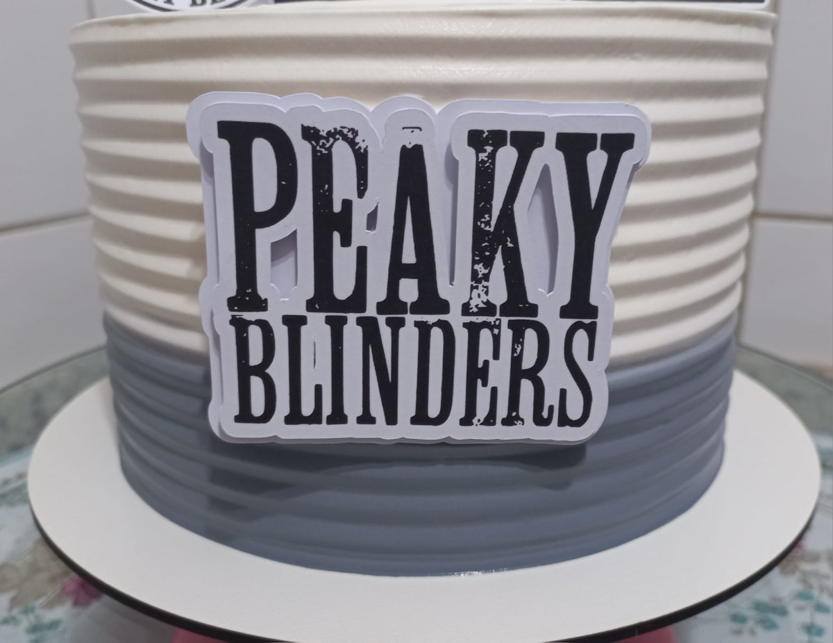 Bolo Decorado Peaky Blinders