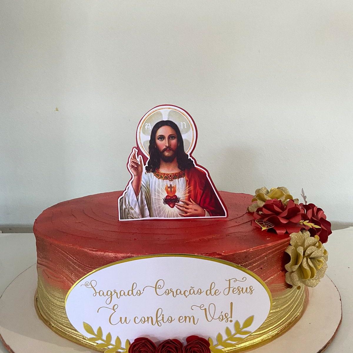 Bolo Decorado Jesus