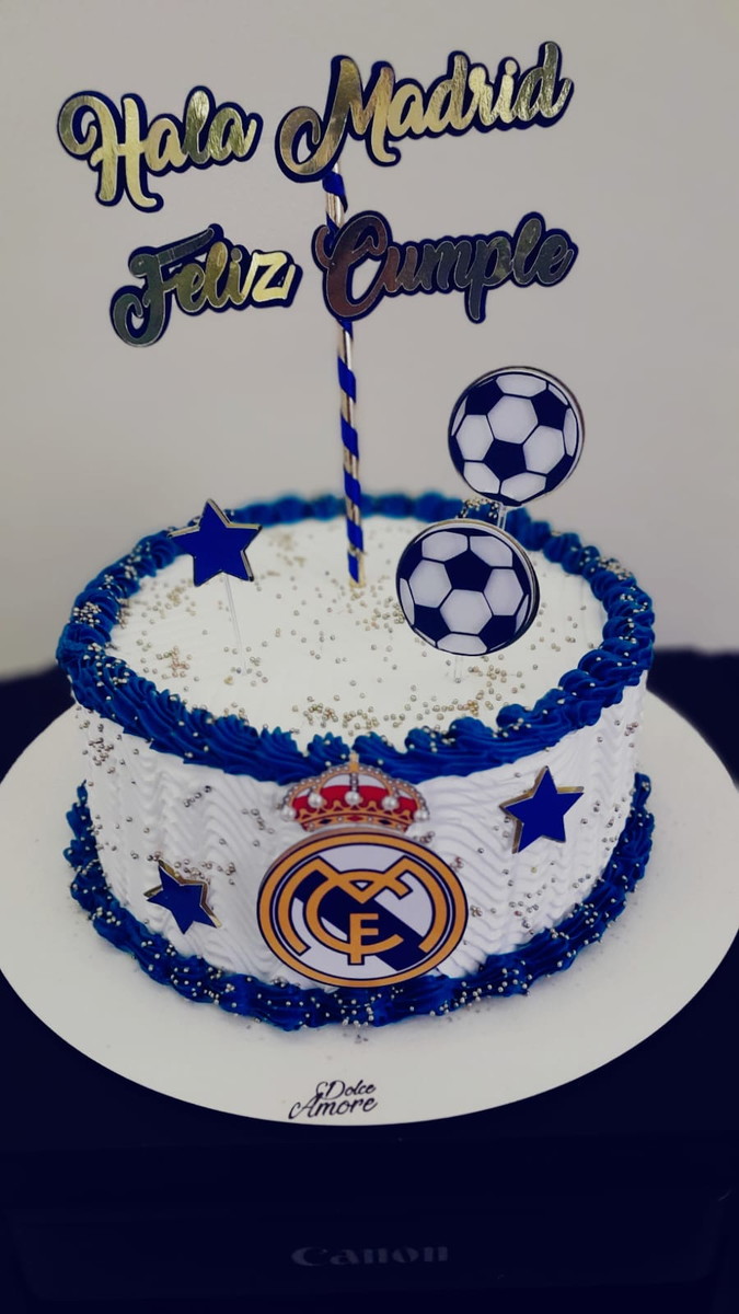 Bolo Decorado Real Madrid