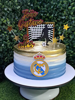 Bolo Decorado Real Madrid