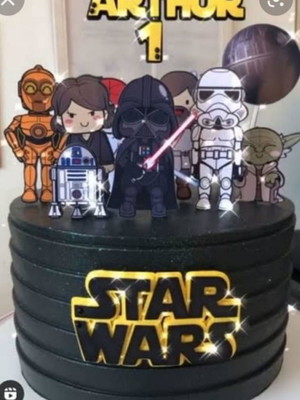 Bolo Decorado Star Wars