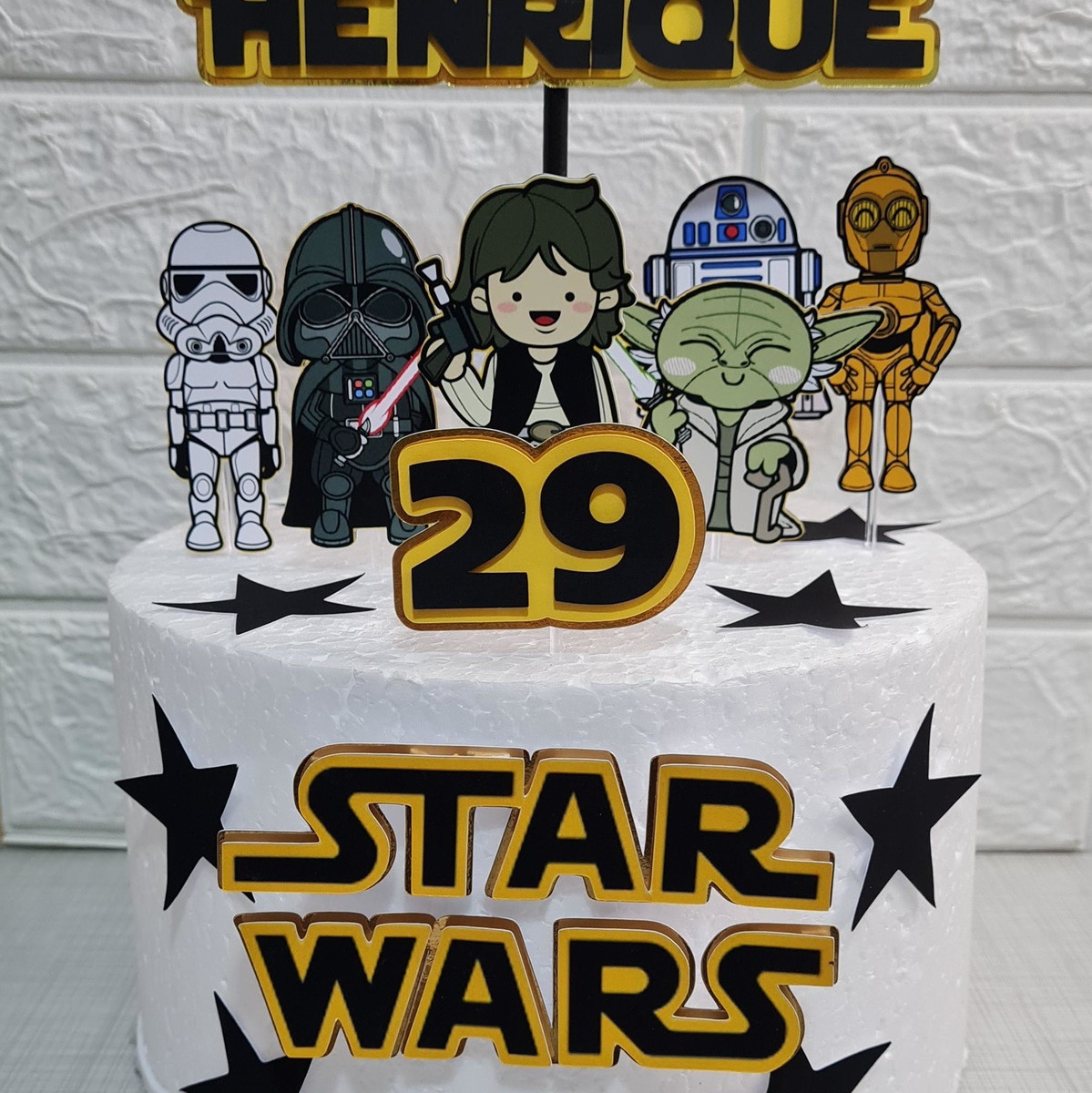 Bolo Decorado Star Wars