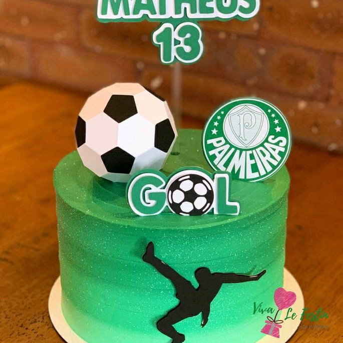 Bolo Decorado Palmeiras Gratis