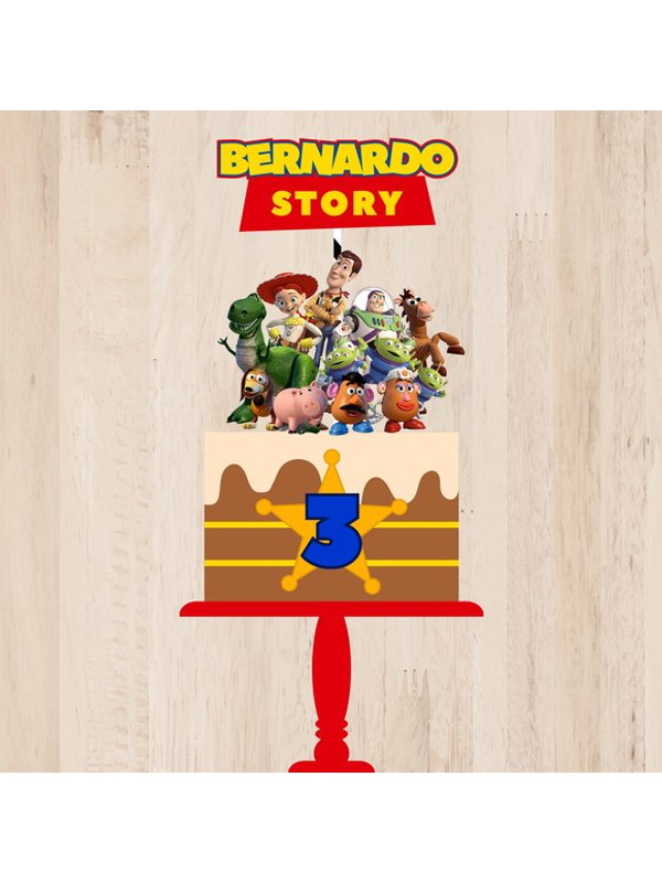 Bolo Decorado Toy Story