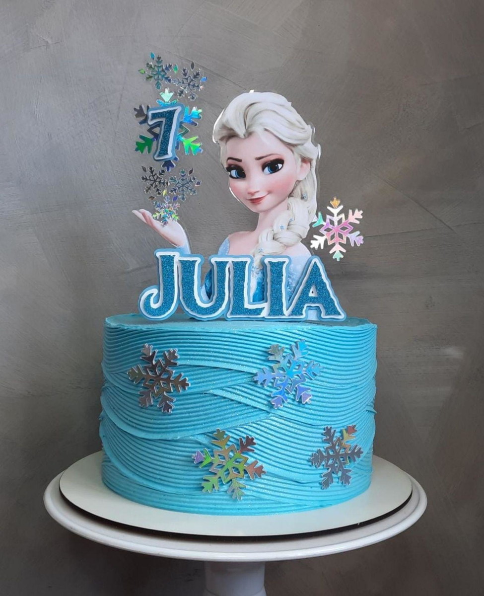 Bolo Decorado Frozen