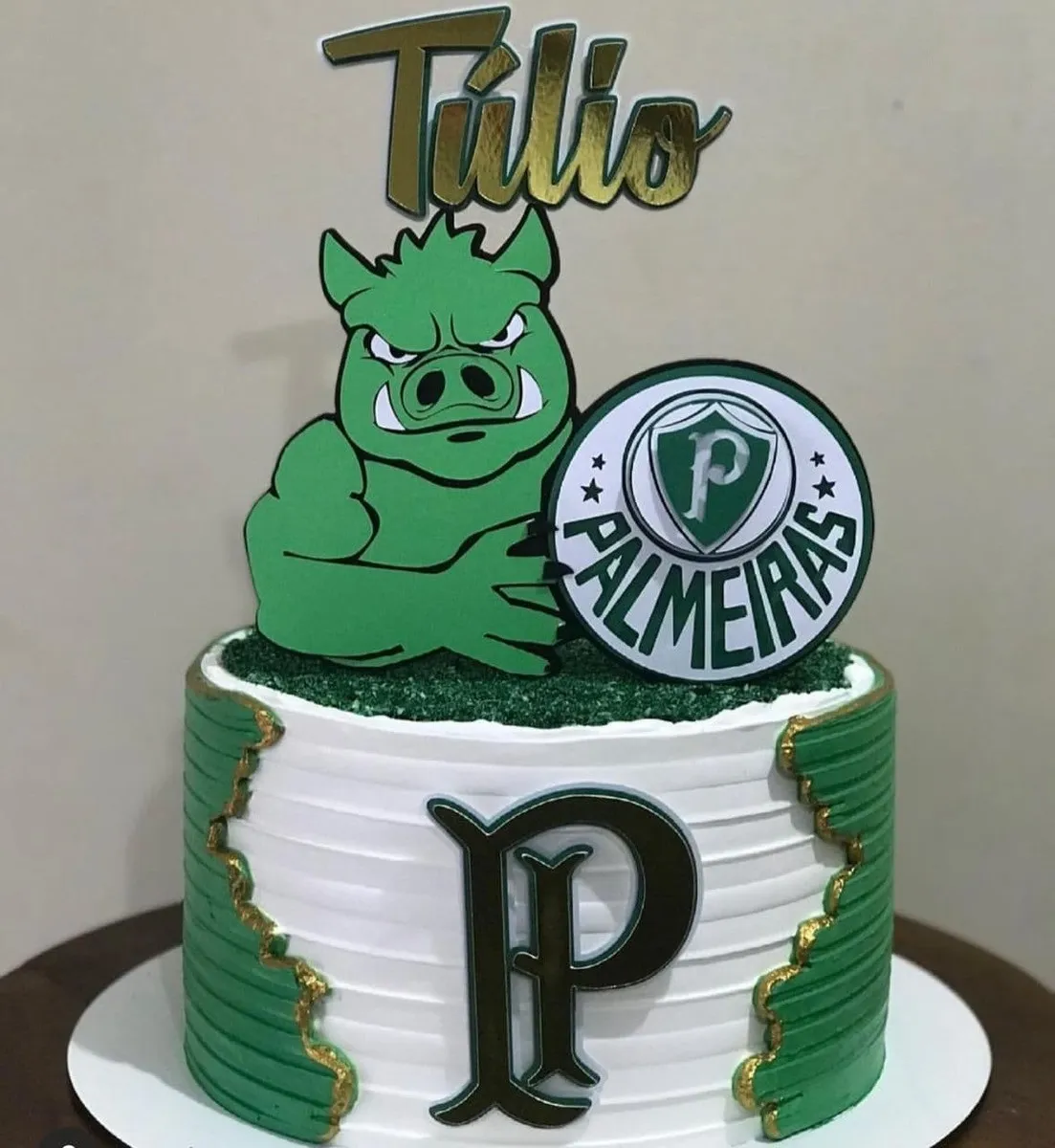 Bolo Decorado Palmeiras Gratis