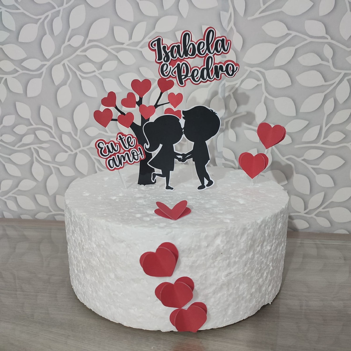 Bolo Decorado Romantico