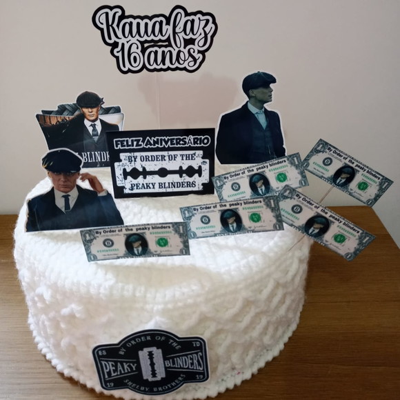 Bolo Decorado Peaky Blinders