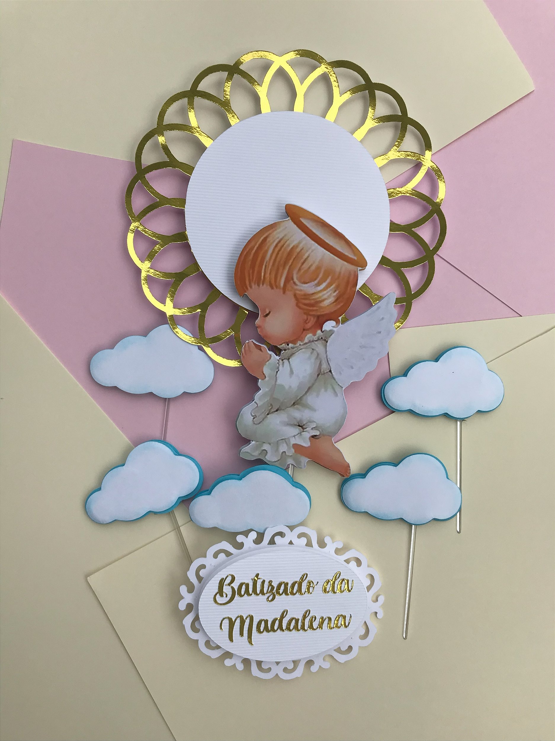 Bolo Decorado Anjo