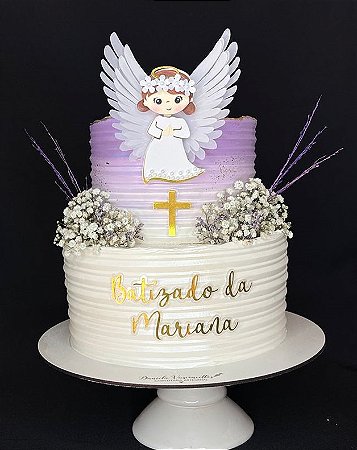 Bolo Decorado Anjo