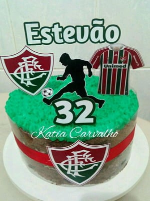 Bolo Decorado Fluminense