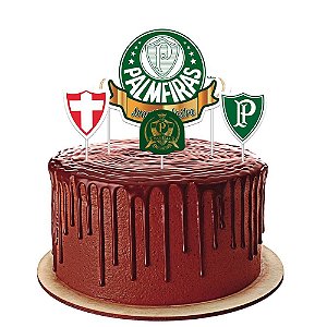 Free Palmeiras Decorated Cake