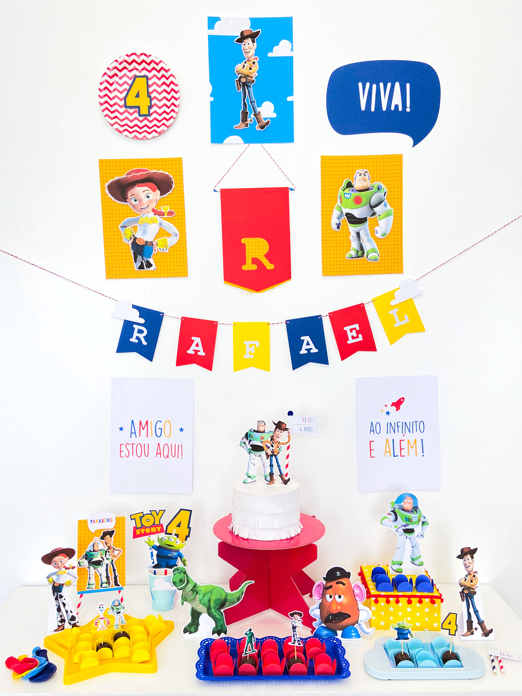 Bolo Decorado Toy Story