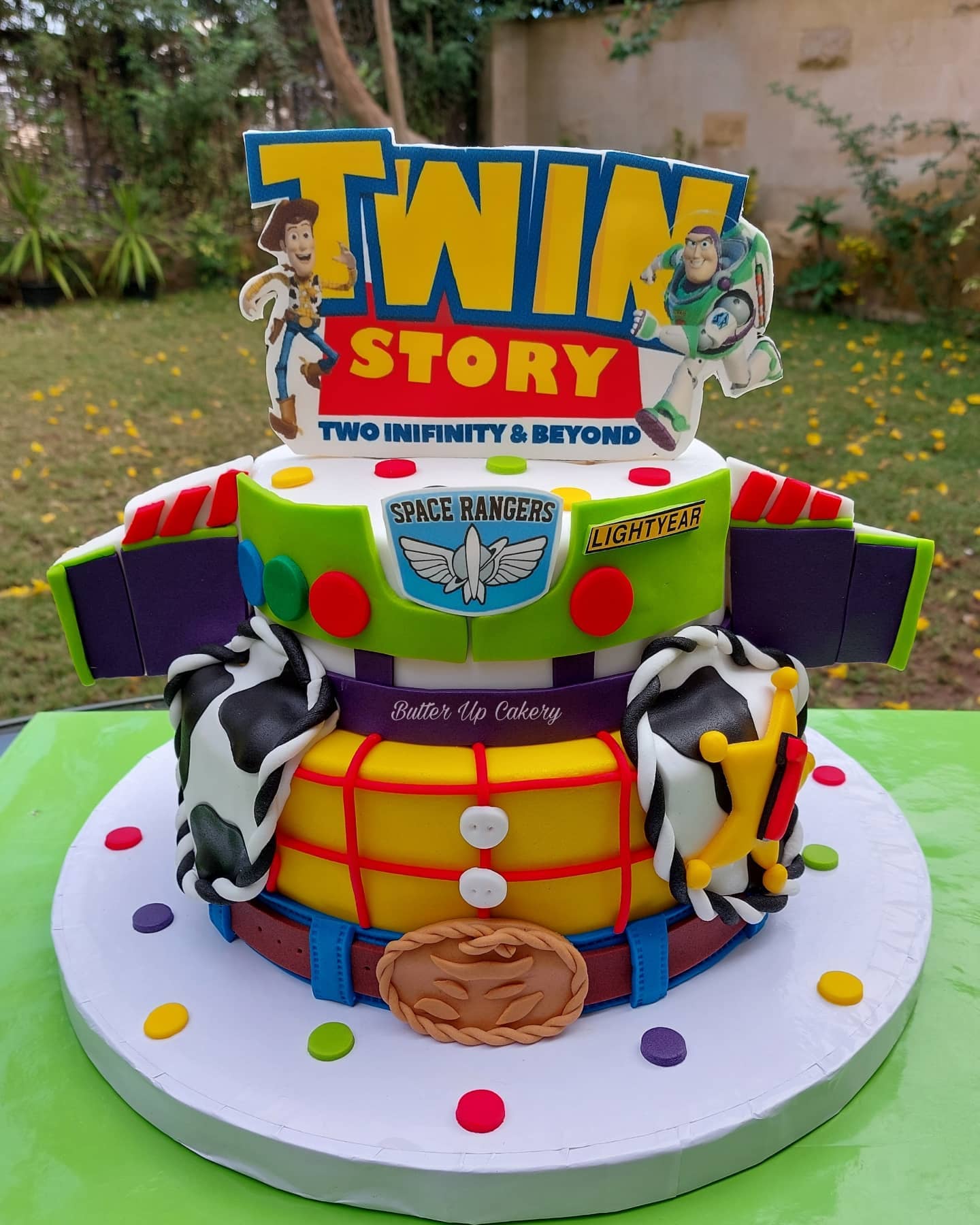 Toy Story Decorated Cake